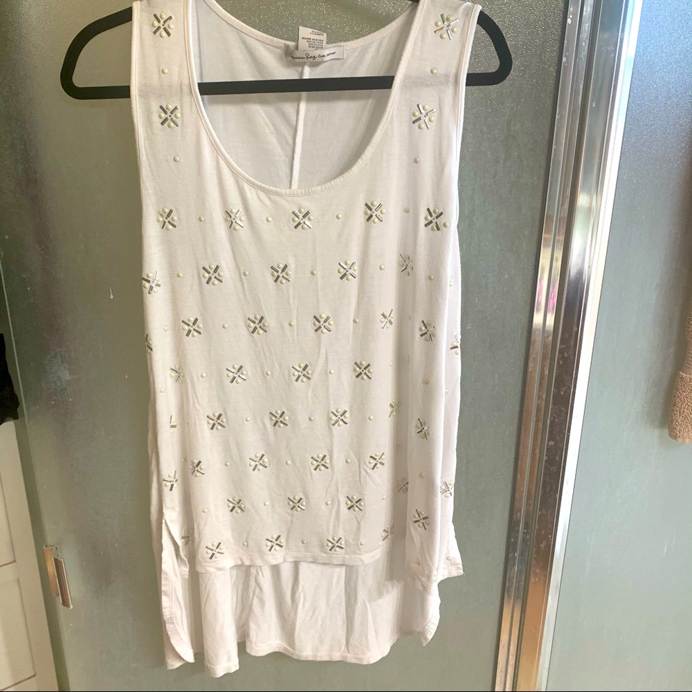 American Rag embellished tunic tank
